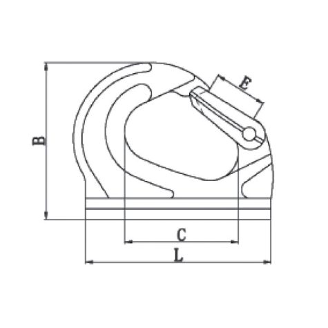 Weld-On Bucket Hooks: G80 – AMH – All Material Handling